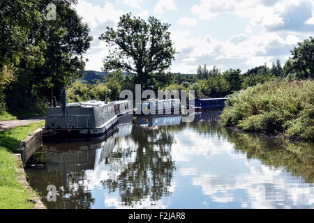 Kennet & Avon Canal Bathampton Somerset Banque D'Images