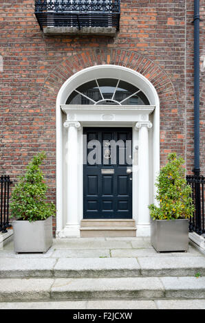 Merrion Street Upper, Dublin, Irlande Banque D'Images