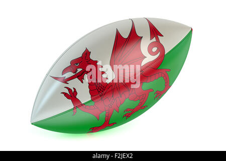 Débardeur Rugby Pays De Galles - Motif Ballon Et Drapeau Gallois - Pour Supporters Et Joueurs - Homme/Femme - Cadeau Fan De Rugby