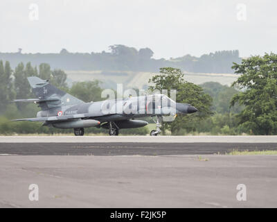 Yeovilton, UK - 11 juillet 2015 : Marine française Etendard fighter voler à la Journée de l'air de Yeovilton. Banque D'Images