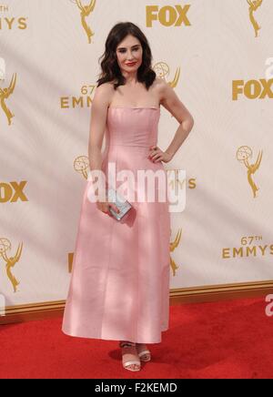 Au niveau des arrivées pour 67e Primetime Emmy Awards 2015 - Arrivées 2, le théâtre (anciennement Microsoft Nokia Theatre L.A. Vivre), Los Angeles, CA Septembre 20, 2015. Photo par : Dee Cercone/Everett Collection Banque D'Images