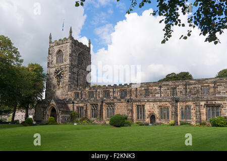 L'église paroissiale de Sainte Trinité Skipton, West Yorkshire, Angleterre Royaume-uni Banque D'Images