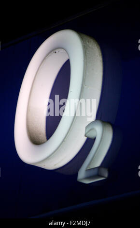 Markenname : 'O2', Berlin. Banque D'Images