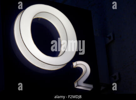 Markenname : 'O2', Berlin. Banque D'Images