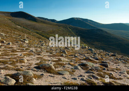 La partie nord de Corries, Cairn Gorms Parc national de Cairngorm, Badenoch & Speyside Banque D'Images