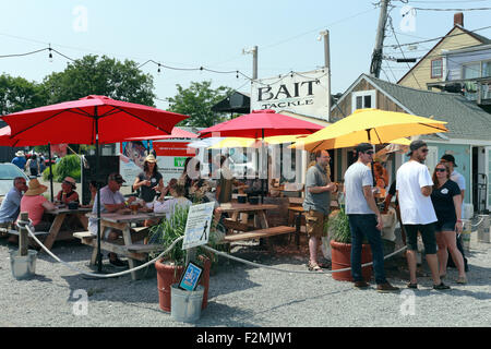 Port de Greenport Long Island New York Banque D'Images