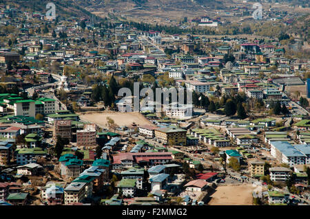 Thimphu - Bhoutan Banque D'Images