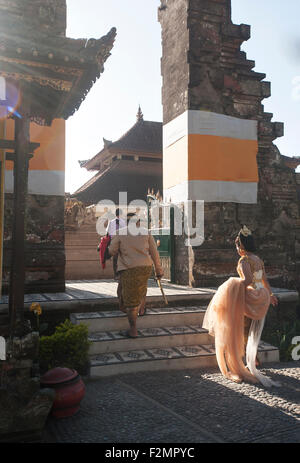 Pura Ulun Danu Beratan, Bali Banque D'Images