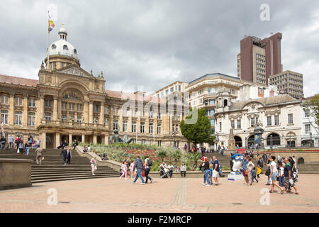 Birmingham City Council House, Victoria Square, Birmingham, Angleterre Banque D'Images