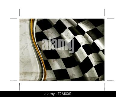 Checkered Background Illustration de Vecteur