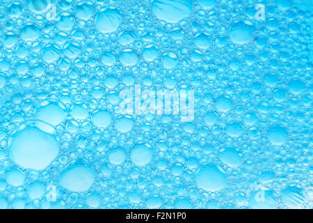 Bulles Spheric gros plan extrême. Banque D'Images