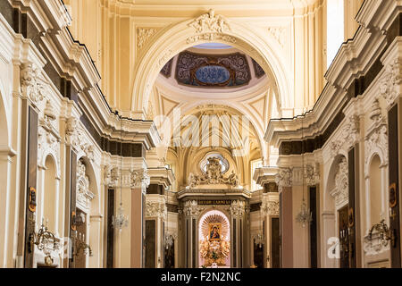 Le sanctuaire de la Madonna del Carmine, Sorrento, Italie Banque D'Images