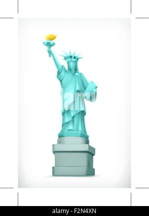 Statue de la liberté, vector illustration Illustration de Vecteur