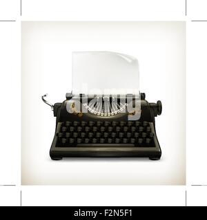 Machine à écrire, vector Illustration de Vecteur