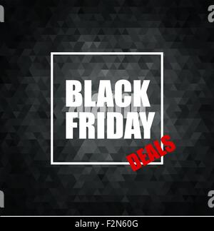 Le vendredi noir Vente Vector Illustration Illustration de Vecteur