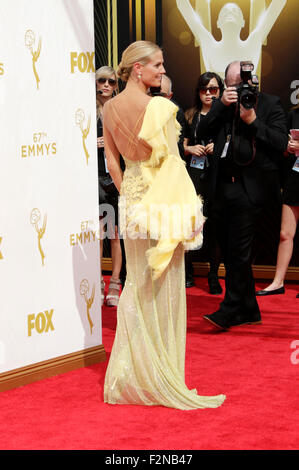 Los Angeles, Californie. 20 Sep, 2015. Heidi Klum assiste à la 67e assemblée annuelle Primetime Emmy Awards au Théâtre de Microsoft le 20 septembre 2015 à Los Angeles, Californie./photo alliance © dpa/Alamy Live News Banque D'Images