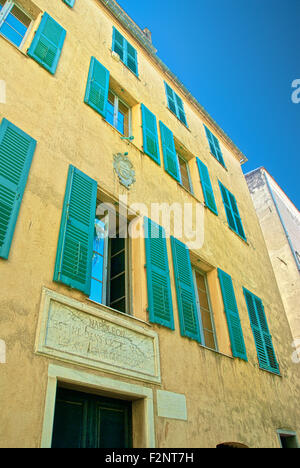 La Maison Bonaparte Ajaccio Banque D'Images