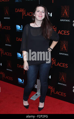 Première de "de DIRECTV endroits sombres", qui se tiendra au Théâtre d'or Harmony avec : Heather Matarazzo Où : Los Angeles, California, United States Quand : 22 Oct 2015 Banque D'Images