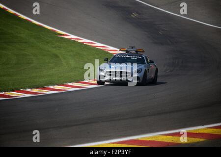 Formule 1 2015 Grand Prix de Belgique de Shell, Spa. Banque D'Images