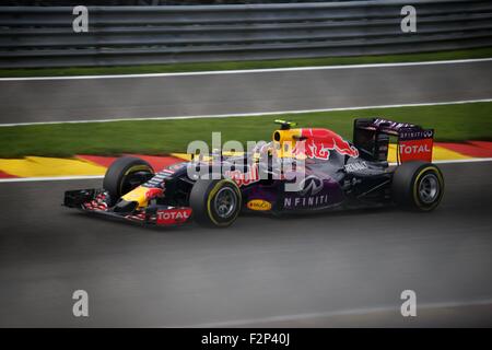 Formule 1 2015 Grand Prix de Belgique de Shell, Spa. Banque D'Images