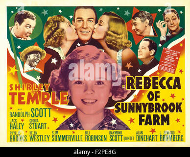 Rebecca of Sunnybrook Farm (1938) - Movie Poster Banque D'Images