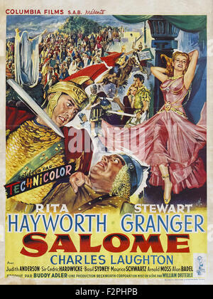 Salomé (1953) - Movie Poster Banque D'Images