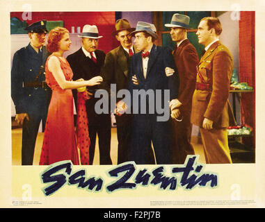 San Quentin (1937) - Movie Poster Banque D'Images