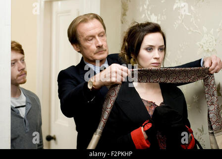 Cible 2010 Libération Freestyle sauvage film avec Emily Blunt et Bill Nighy et Rupert Grint à gauche Banque D'Images
