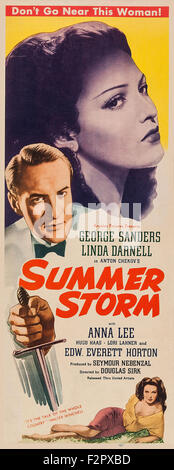 Summer Storm (1944) - Movie Poster Banque D'Images