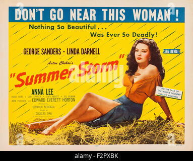 Summer Storm (1944) - Movie Poster Banque D'Images