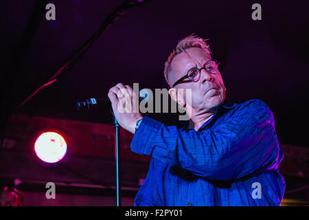 York, Royaume-Uni. 22 Septembre, 2015. John Lydon effectue avec Public Image Limited (PIL) Vivre à fibres York, UK, le 22 septembre, 2015. Crédit : Daniel Easton/Alamy Live News Banque D'Images