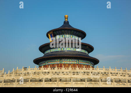 Célèbre monument de la Chine Pékin, Temple du Ciel Banque D'Images