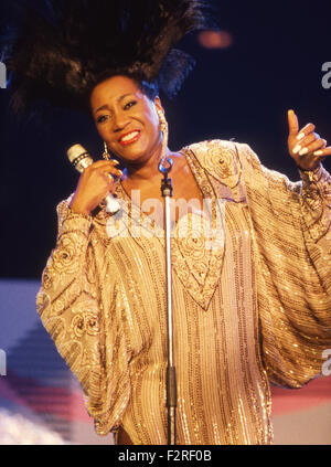 PATTI LaBELLE le chanteur à propos de 1990. Photo Rudi Reiner Banque D'Images