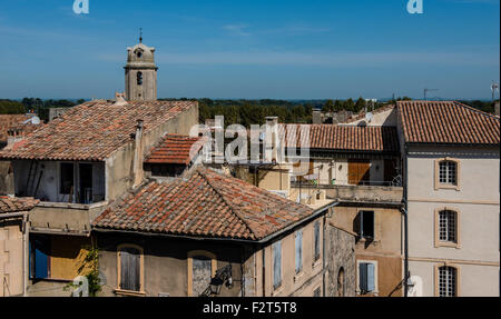 Des toits à Arles Banque D'Images