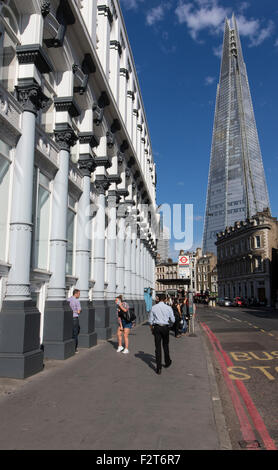 32 London Bridge Street , Londres est connu comme le tesson Banque D'Images