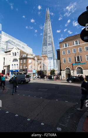 32 London Bridge Street, Londres est connu comme le tesson Banque D'Images