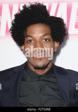 Los Angeles, CA, USA. Sep 23, 2015. Vladimir Alexis aux arrivées de Stonewall Premiere, Pacific Design Center, Los Angeles, CA Septembre 23, 2015. Credit : Dee Cercone/Everett Collection/Alamy Live News Banque D'Images