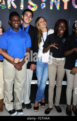 Sarah Jessica Parker assister à une conférence de presse le lancement d'Turnarond Arts dans les écoles de New York au musée de Brooklyn le 22 septembre 2015 dans le quartier de Brooklyn New York City/photo alliance Banque D'Images