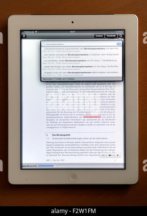 Je tampon avec application mobile pour les avocats (amendement) Banque D'Images