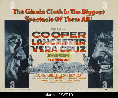 Vera Cruz (1954) - Movie Poster Banque D'Images