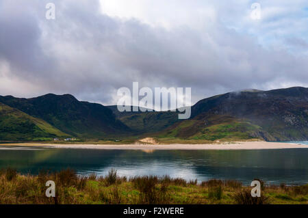 Paysage près de l'Irlande rurale Maghera Ardara, comté de Donegal Banque D'Images