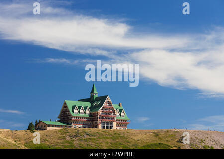 Hôtel Prince de Galles dans le parc national des Lacs-Waterton, Alberta, Canada Banque D'Images