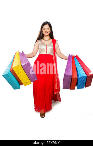 1 Femme adulte indien Diwali Festival Shopping Banque D'Images