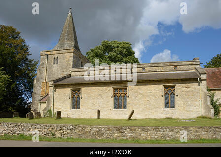 St James Church, église Fin, Syresham, Northamptonshire, Angleterre, Royaume-Uni Banque D'Images