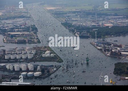 Voile 2015 intocht, het IJ à Amsterdam Banque D'Images