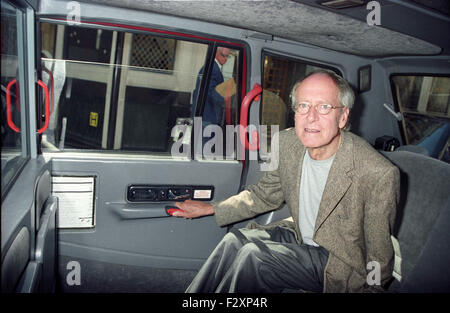 John Barry à Londres Taxi 07/01 (image de crédit©Jack Ludlam) Banque D'Images