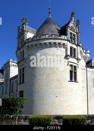 Château de Brézé, dans la Vallée des Rois de France Banque D'Images