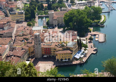 Rival Del Garda Lac de Garde Italie Banque D'Images