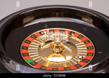 Dans la roulette casino Banque D'Images