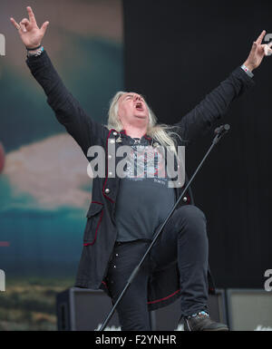 Ramblin' Man Fair 2015 - Jour 1 En vedette : Bill Byford Où : Maidstone, Kent, Royaume-Uni Quand : 25 Oct 2015 Banque D'Images